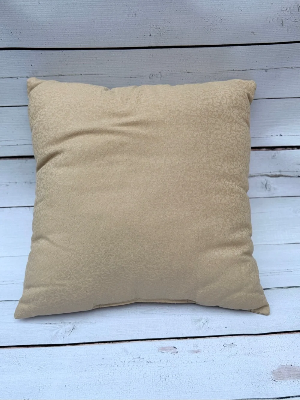 Elegant Beige Tassel Decorative Throw Pillow |